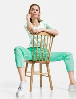 Gerry Weber Bandplooibroeken Regular Bandplooibroek Dames Groen 12 Gerry Weber Bandplooibroeken Regular Bandplooibroek Dames Groen -Schmuddelwedda Winkel 0119ad2ea6cf9179ae3902aae4cbce6a