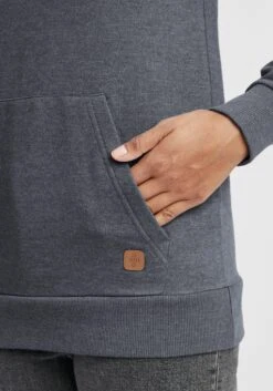 OXMO Hoodies Sweatshirt Julia Dames Duifblauw -Schmuddelwedda Winkel 027751883b3ee7f400908956be43dca9