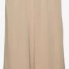 Vero Moda Bandplooibroeken Wide Leg Bandplooibroek Tilikaya Dames Donkerbeige