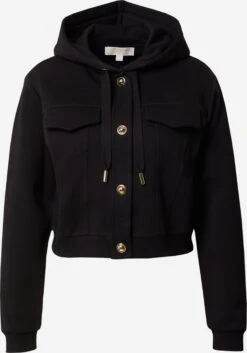 MICHAEL Michael Kors Outdoor Jassen Fleece Jas Dames Zwart