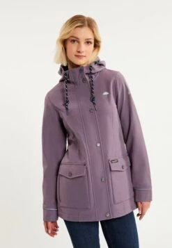 Schmuddelwedda Outdoor Jassen Functionele Jas Albee Dames Donkerlila -Schmuddelwedda Winkel 04b0474a40abb666ac33b3f375acafef
