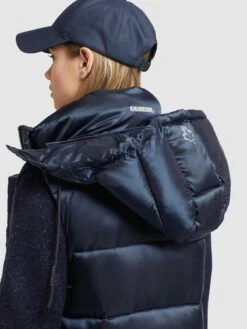 Khujo Bodywarmers Bodywarmer Tourin Dames Navy -Schmuddelwedda Winkel 092c0d73916efa49b1804f63e823d9b5