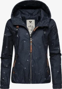 Ragwear Outdoor Jassen Functionele Jas Darow Dames Nachtblauw