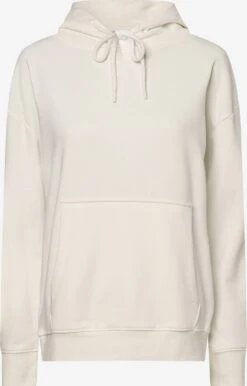 Marie Lund Hoodies Sweatshirt Dames Ecru