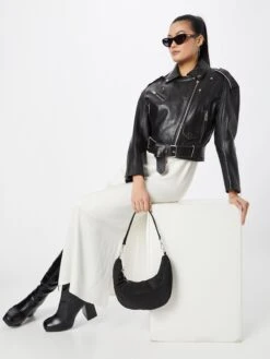 Freaky Nation Leren Jassen Tussenjas Miss Rich Dames Zwart -Schmuddelwedda Winkel 0dd0dee7b3052a4ad3c99dc3a13ae216