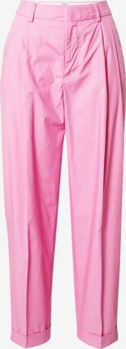 Scotch & Soda Bandplooibroeken Loosefit Bandplooibroek Mila Dames Lichtroze