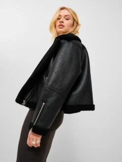 JJXX Leren Jassen Tussenjas Lee Dames Zwart -Schmuddelwedda Winkel 116fd2ce567a277dd89ad141f7934d71