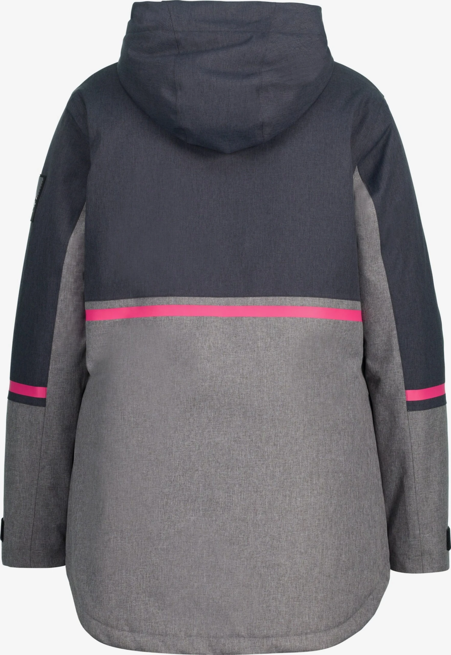 Ulla Popken Outdoor Jassen Functionele Jas Dames Grafiet / Grijs Gemêleerd 4 Ulla Popken Outdoor Jassen Functionele Jas Dames Grafiet / Grijs Gemêleerd - Afbeelding 2