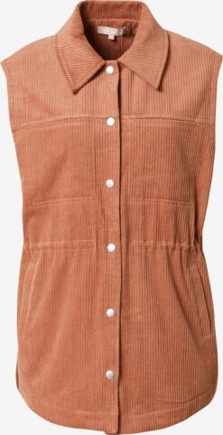 Soft Rebels Bodywarmers Bodywarmer Addison Dames Donkerbeige