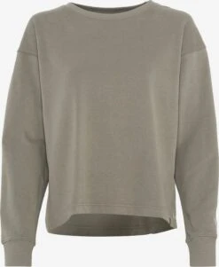 Camel Active Sweatshirts Sweatshirt Dames Taupe / Basaltgrijs