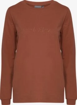 Fransa Sweatshirts Sweatshirt FRBESWEAT 4 Dames Bruin