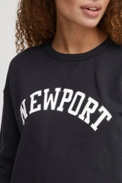 OXMO Sweatshirts Sweatshirt Coleen Dames Zwart 12 OXMO Sweatshirts Sweatshirt Coleen Dames Zwart -Schmuddelwedda Winkel 1f2490483e1b53ef795b76ffb251861f