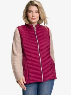 Ulla Popken Bodywarmers Bodywarmer Dames Bourgogne 7 Ulla Popken Bodywarmers Bodywarmer Dames Bourgogne -Schmuddelwedda Winkel 20a286b68d0e27f721ae644b500bf760