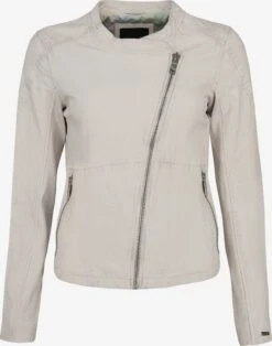 Maze Leren Jassen Tussenjas Dames Beige