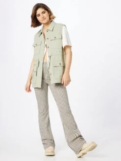 MOSS COPENHAGEN Bodywarmers Bodywarmer Jolina Dames Pastelgroen -Schmuddelwedda Winkel 2261a12f77a2b257b8fcf1e6ac9fa222