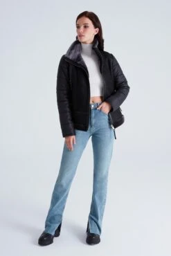 Leren Jassen Tussenjas EMMA Dames Zwart -Schmuddelwedda Winkel 236db05469b63b69313c7bd4aaa7e218