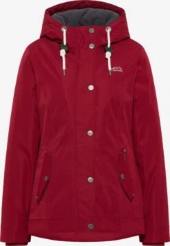 ICEBOUND Outdoor Jassen Functionele Jas Dames Donkerrood