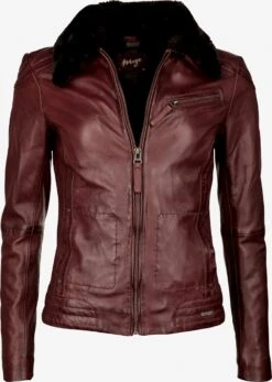 Maze Leren Jassen Tussenjas Morelia Dames Gemengde Kleuren