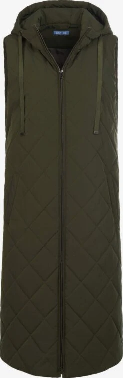 Bodywarmers Bodywarmer Dames Kaki / Olijfgroen