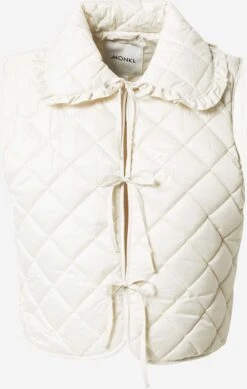 Monki Bodywarmers Bodywarmer Dames Wolwit