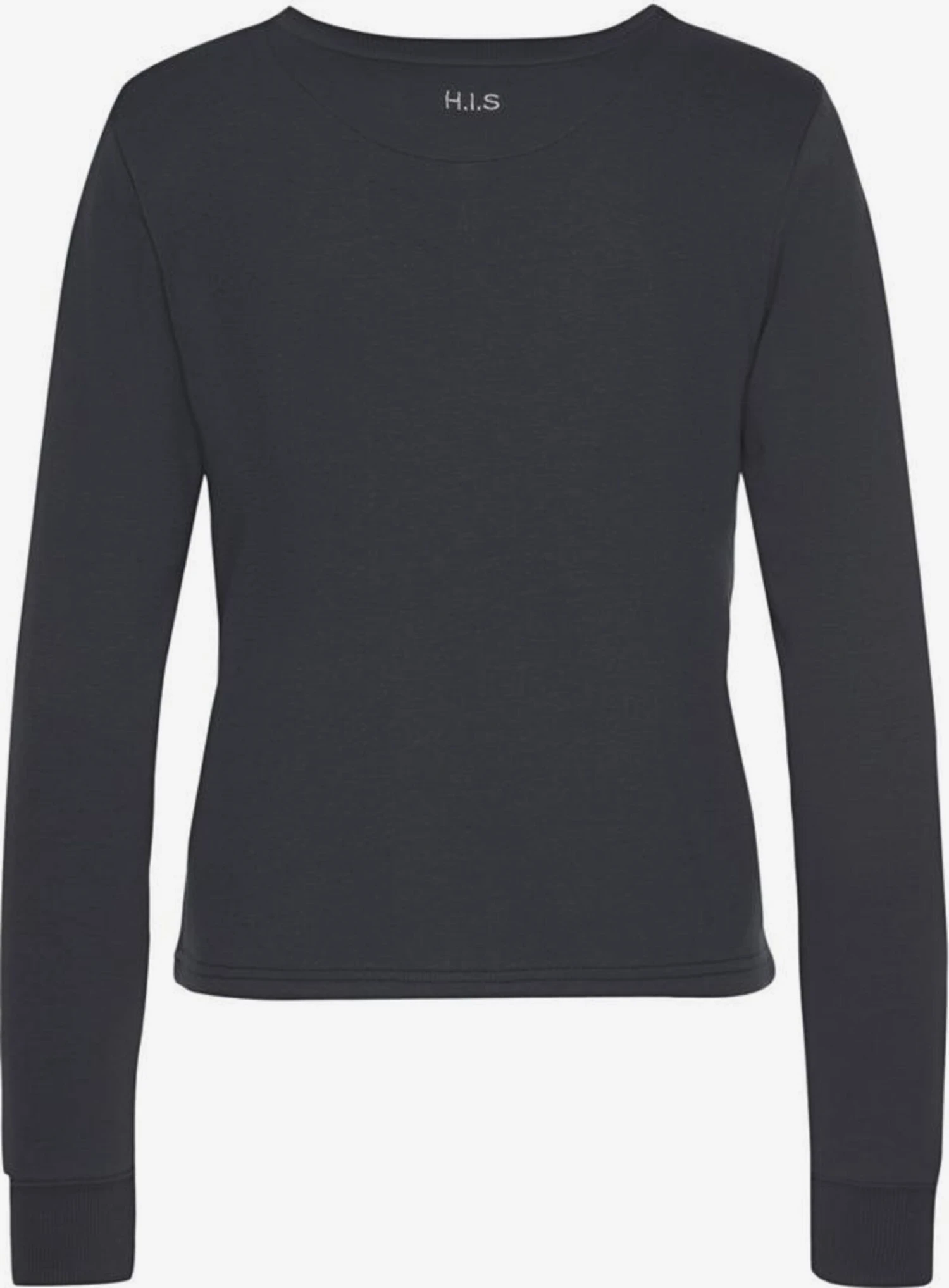 H.I.S Sweatshirts Sweatshirt Dames Donkerblauw 5 H.I.S Sweatshirts Sweatshirt Dames Donkerblauw - Afbeelding 3