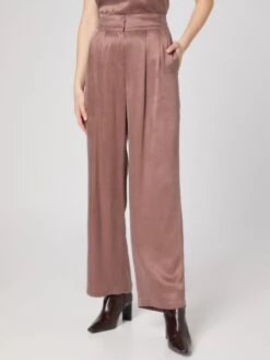 Bandplooibroeken Wide Leg Bandplooibroek Silvia Dames Bruin -Schmuddelwedda Winkel 2e243121535829d9eb5d01f086e4fe99