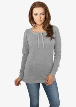 URBAN CLASSICS Sweatshirts Sweatshirt Dames Grijs Gemêleerd 8 URBAN CLASSICS Sweatshirts Sweatshirt Dames Grijs Gemêleerd -Schmuddelwedda Winkel 2f207312b01f86f3e2b5ba106948e55f