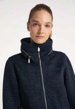 ICEBOUND Outdoor Jassen Fleece Jas Dames Marine / Blauw Gemêleerd -Schmuddelwedda Winkel 3391699b73c1671d98b38ea6d87e06a6