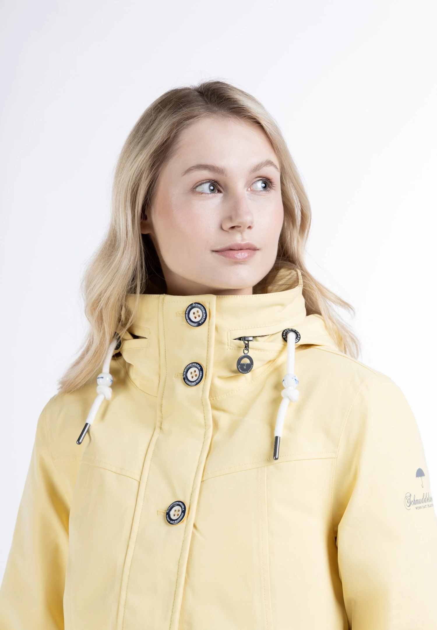 Schmuddelwedda Outdoor Jassen Functionele Jas Dames Pasteelgeel 7 Schmuddelwedda Outdoor Jassen Functionele Jas Dames Pasteelgeel - Afbeelding 5