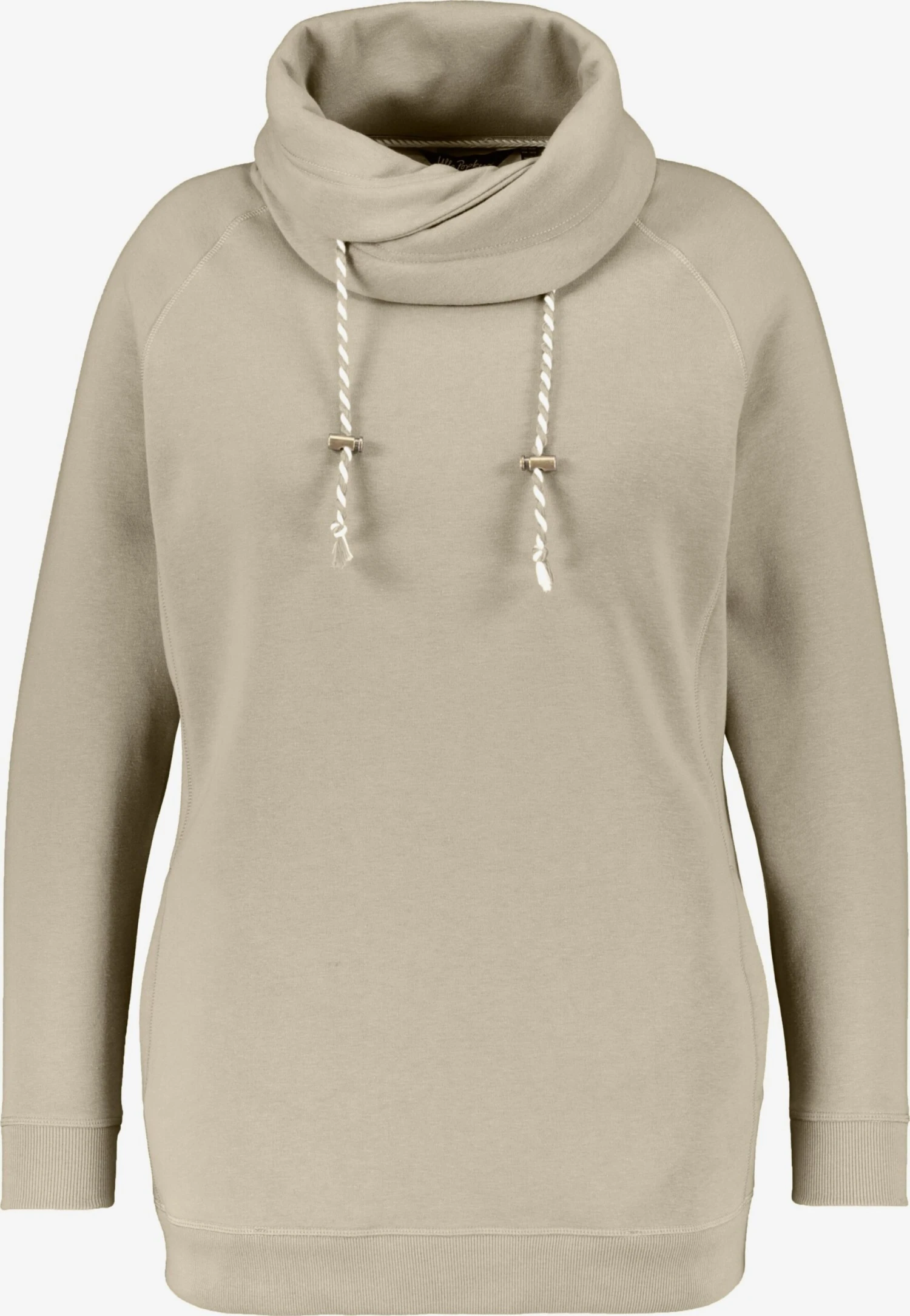 Ulla Popken Sweatshirts Sweatshirt Dames Beige 3 Ulla Popken Sweatshirts Sweatshirt Dames Beige