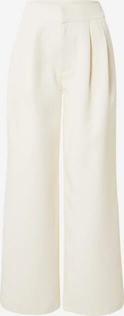 Steve Madden Bandplooibroeken Wide Leg Bandplooibroek ISABELLA Dames Crème