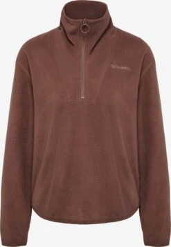 Hummel Outdoor Jassen Fleece Jas Dames Sepia