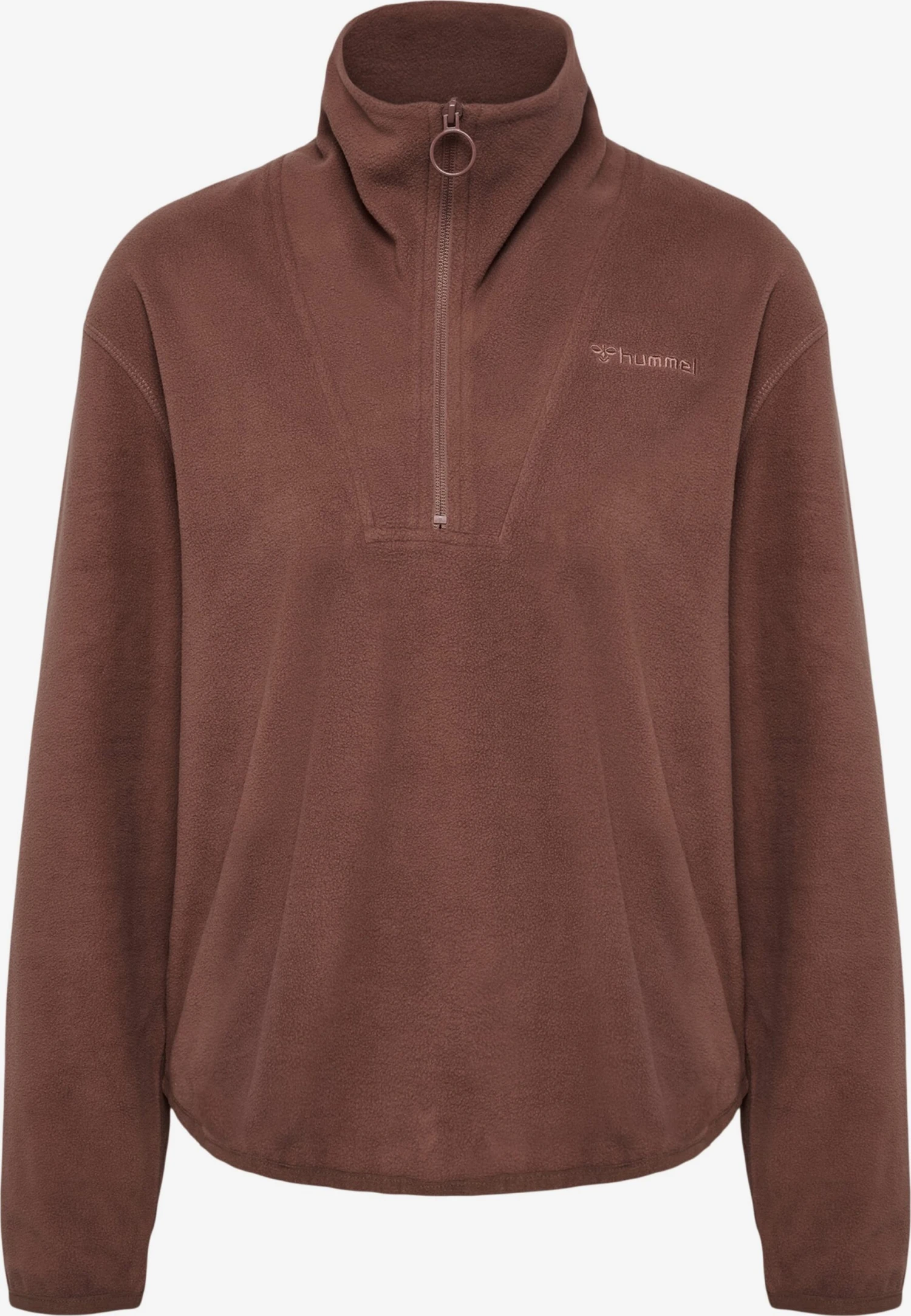 Hummel Outdoor Jassen Fleece Jas Dames Sepia 3 Hummel Outdoor Jassen Fleece Jas Dames Sepia
