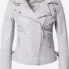 Freaky Nation Leren Jassen Tussenjas Dames Opaal