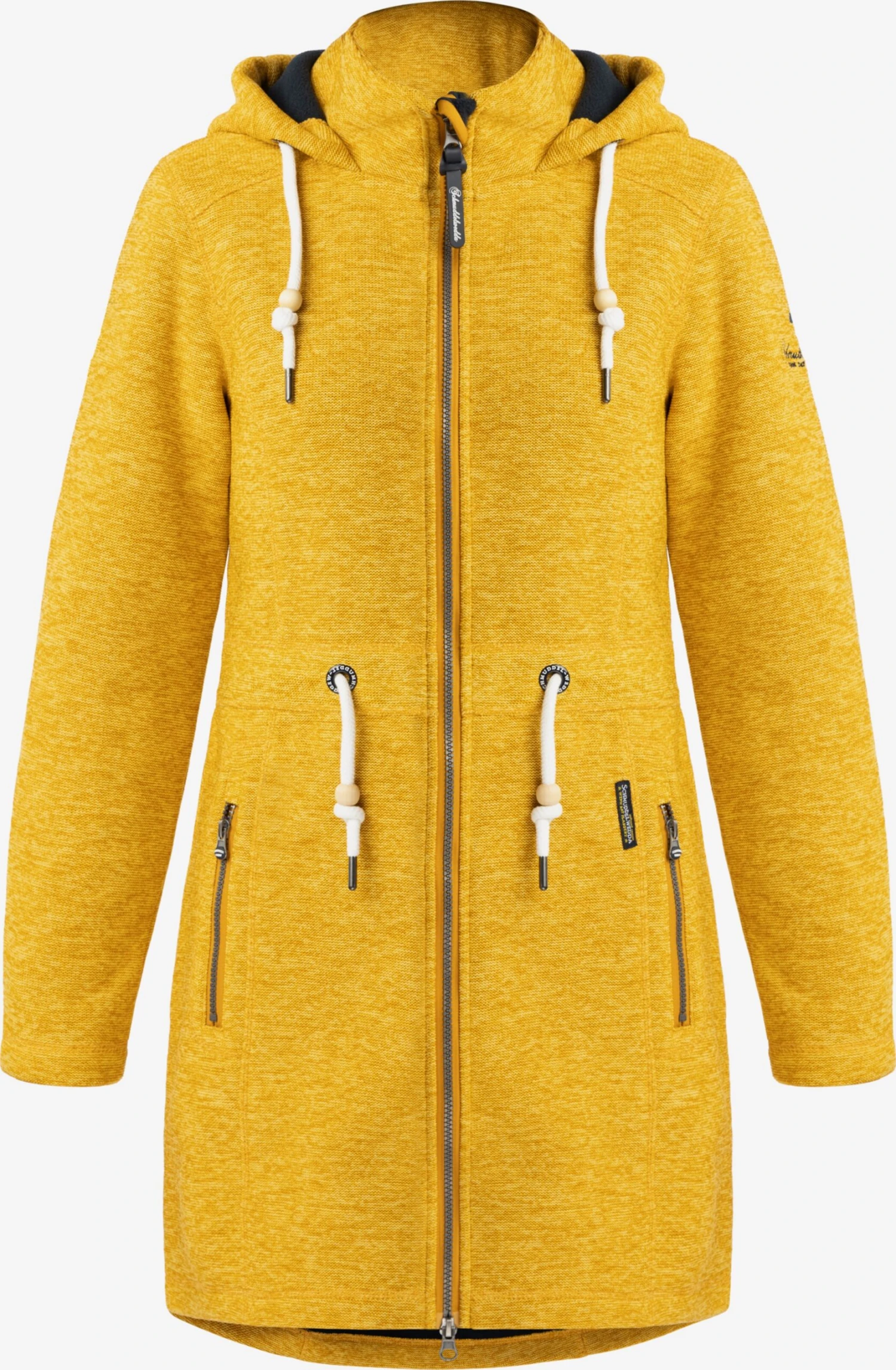 Schmuddelwedda Outdoor Jassen Fleece Jas Dames Geel Gemêleerd 3 Schmuddelwedda Outdoor Jassen Fleece Jas Dames Geel Gemêleerd