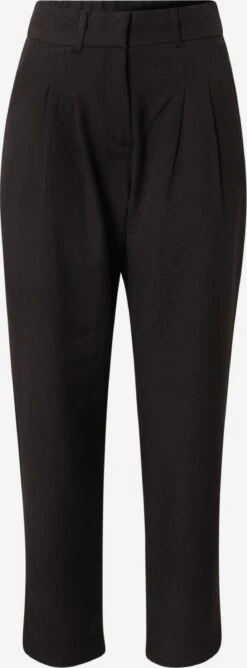 Soyaconcept Bandplooibroeken Loosefit Bandplooibroek SAYA Dames Zwart