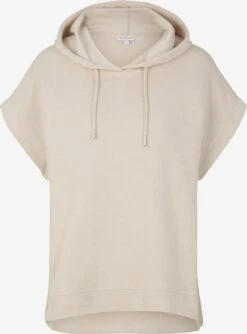Tom Tailor Hoodies Sweatshirt Dames Taupe