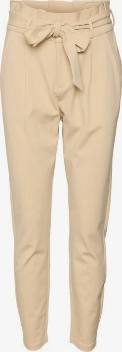 Vero Moda Bandplooibroeken Slimfit Bandplooibroek Dames Beige