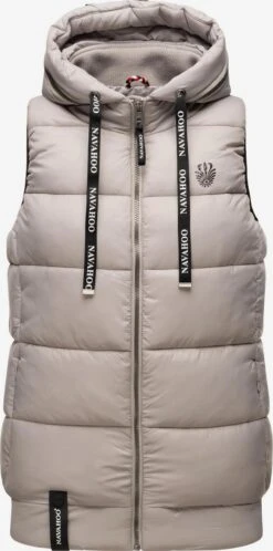 Navahoo Bodywarmers Bodywarmer Kassidy Dames Taupe -Schmuddelwedda Winkel 49c13a54b8df82087cb80040b38a621d
