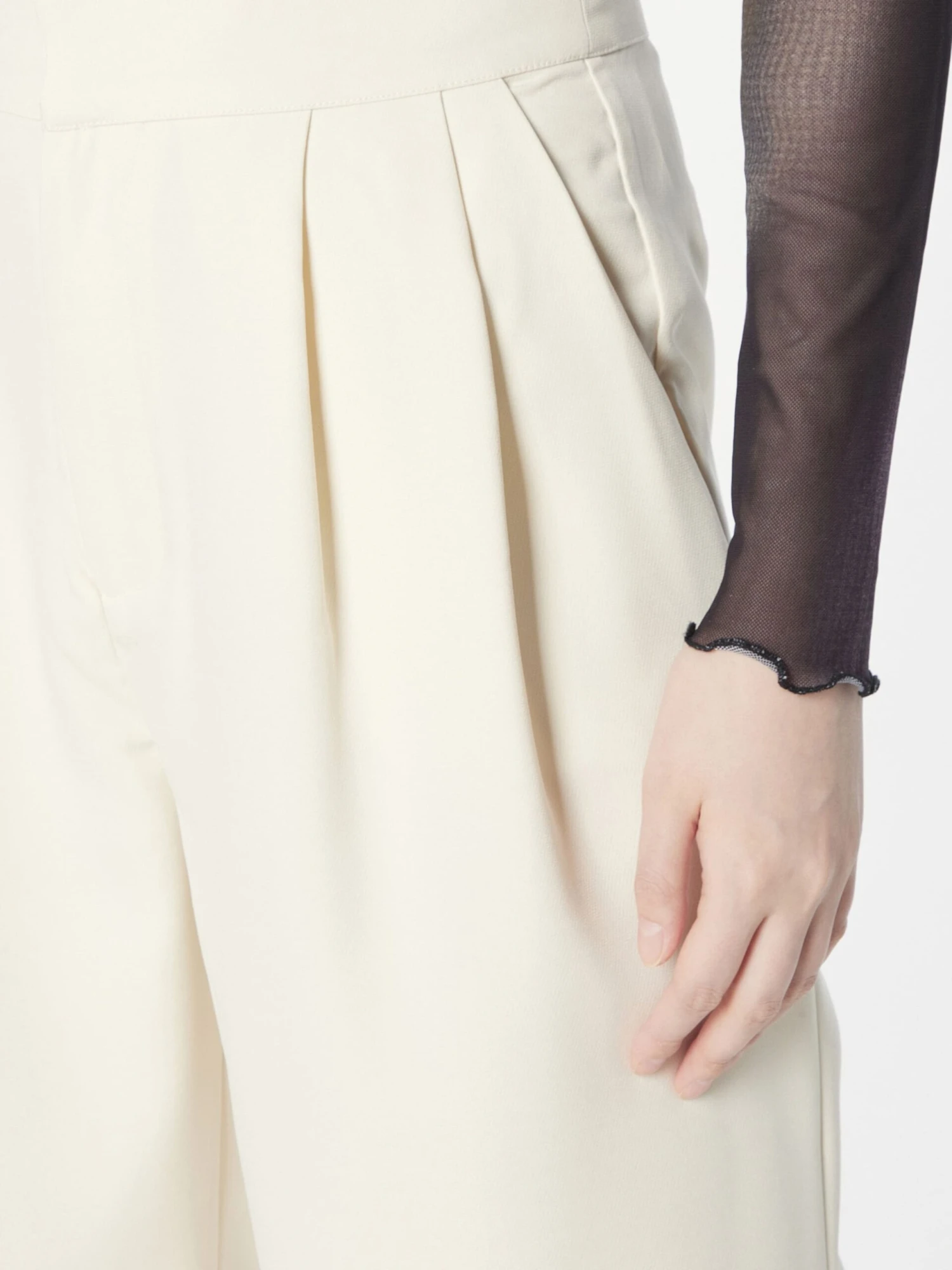 Steve Madden Bandplooibroeken Wide Leg Bandplooibroek ISABELLA Dames Crème 4 Steve Madden Bandplooibroeken Wide Leg Bandplooibroek ISABELLA Dames Crème - Afbeelding 2