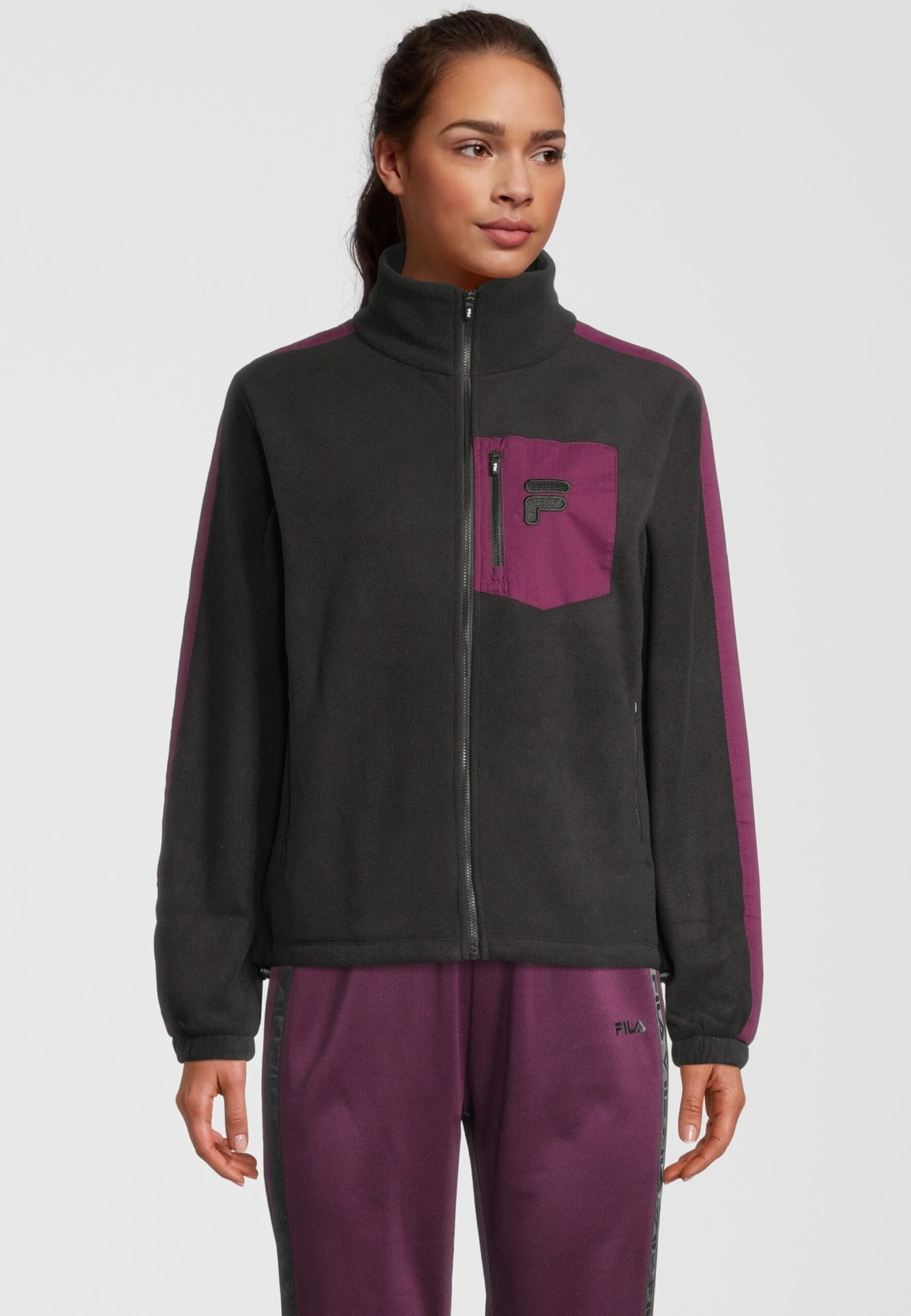 Fila Outdoor Jassen Fleece Jas Rina Dames Zwart 4 Fila Outdoor Jassen Fleece Jas Rina Dames Zwart - Afbeelding 2