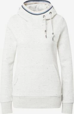 Ragwear Hoodies Sweatshirt Dames Wit Gemêleerd