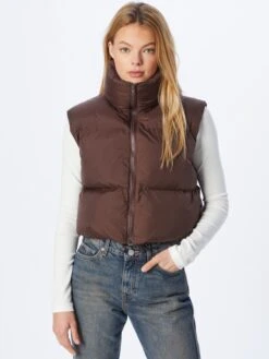 Bodywarmers Bodywarmer Dames Chocoladebruin -Schmuddelwedda Winkel 50ab171c33295278f6821e34b87c6290