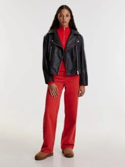 EDITED Leren Jassen Tussenjas Jakoba Dames Zwart 15 EDITED Leren Jassen Tussenjas Jakoba Dames Zwart -Schmuddelwedda Winkel 52a6e2d23bcd4271342afa4d46d113e1