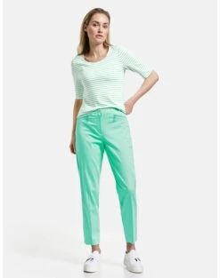 Gerry Weber Bandplooibroeken Regular Bandplooibroek Dames Groen 11 Gerry Weber Bandplooibroeken Regular Bandplooibroek Dames Groen -Schmuddelwedda Winkel 54f6906c76f0b61a3e65f31b0890bdc1