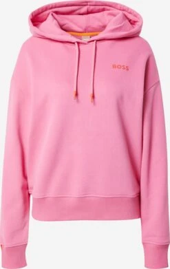 BOSS ORANGE Hoodies Sweatshirt Ecaisy Dames Lichtroze