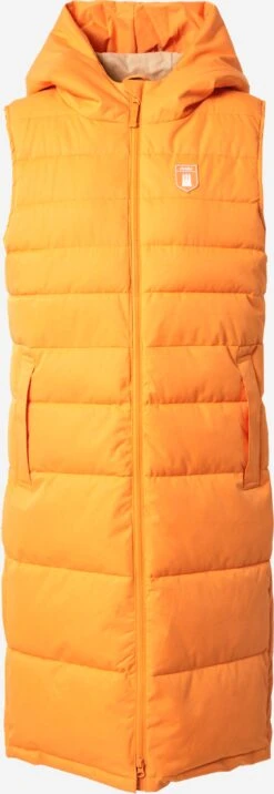 Schmuddelwedda Winkel 15 Derbe Bodywarmers Bodywarmer Vestholm Dames Oranje