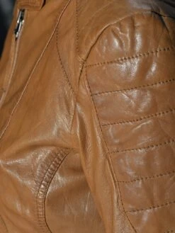 Mustang Leren Jassen Tussenjas Gil Dames Bruin -Schmuddelwedda Winkel 5b1032975683123051f3736620b08c17