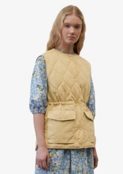 Marc O'Polo DENIM Bodywarmers Bodywarmer Dames Beige -Schmuddelwedda Winkel 5df186e825989672cfbdddeb57edd0f1