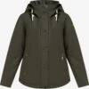 ICEBOUND Outdoor Jassen Functionele Jas Dames Olijfgroen -Schmuddelwedda Winkel 6705b22a6fa454b160f52b1aabcf79dd